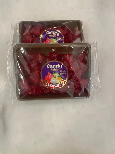 KOSKA TARÇINLI AKİDE ŞEKERİ 250 GR KOLİ (24 ADET) - 4