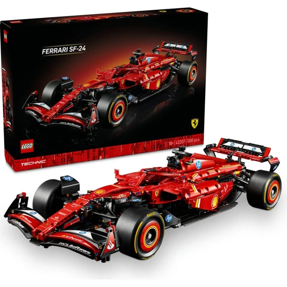 LEGO 42207 Technic Ferrari Sf-24 F1 Araba 42207  (1361 Parça)