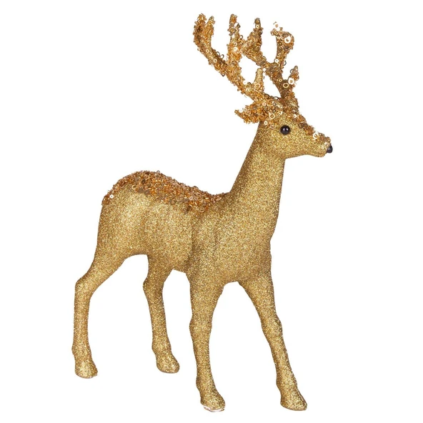 Yılbaşı Süsü Geyik Dore 22x7x35 Cm.