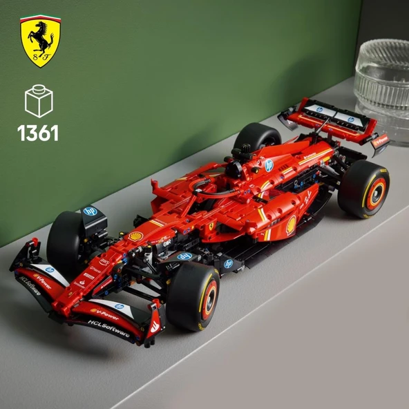 LEGO 42207 Technic Ferrari Sf-24 F1 Araba 42207  (1361 Parça) - Resim 5