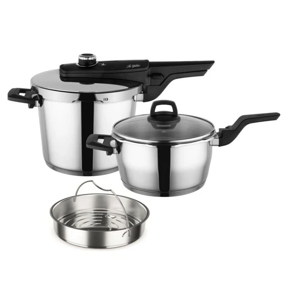 Aryıldız Easy Quick Kanka Düdüklü Set 6 + 4 Lt