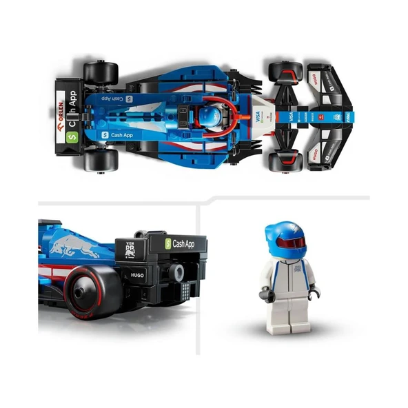 LEGO 77246 Speed Champions Visa Cash App Rb Vcarb 01 F1 Yarış Arabası - 4
