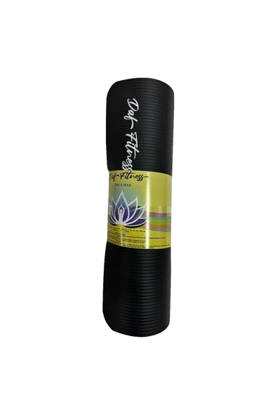 HarmonySpor Pilates Minderi NBR 10mm Siyah