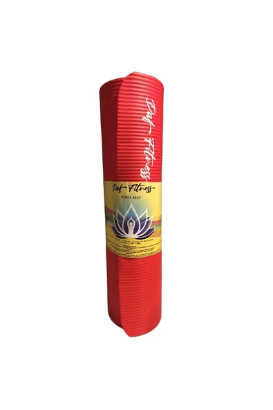 HarmonySpor Pilates Minderi NBR 10mm Kırmızı