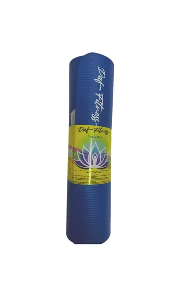HarmonySpor Pilates Minderi NBR 10mm Mavi
