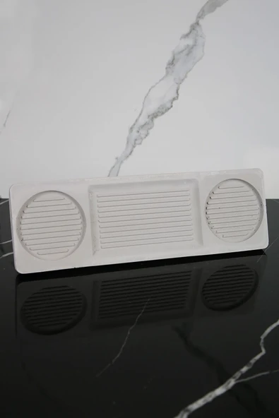 8 Parça Beton Banyo Seti Katı Sıvı Sabunluk Diş Fırçalık Mumluk Tütsülük Tepsi Sunumluk Pamuk Kutusu - Resim 2