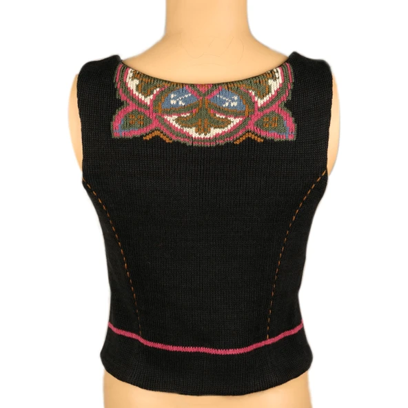 Triko İşleme Yelek - 2