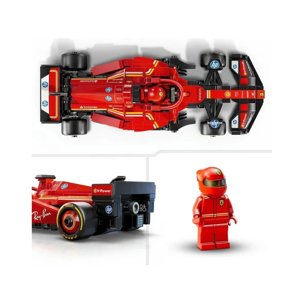 LEGO 77242 Speed Champions Ferrari Sf-24 F1 Yarış Arabası - 2