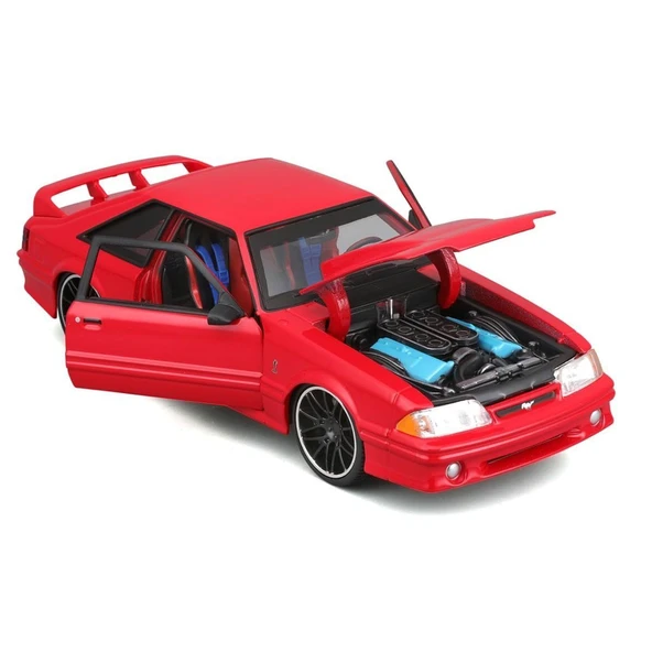 MAY 32549 1:24 1993 Ford Mustang SVT Cobra Model Araba -Necotoys - 4