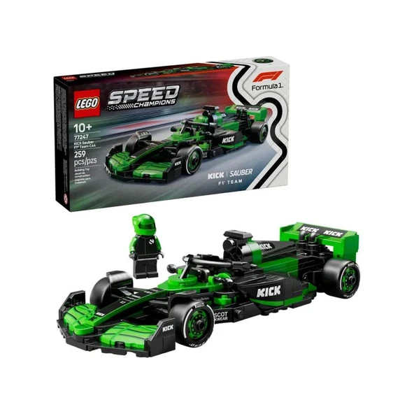 LEGO 77247 Speed Champions Kıck Sauber F1 Team C44 Yarış Arabası 77247