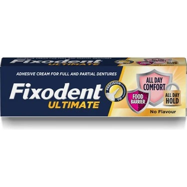 Fixodent Ultimate Denture Adhesive Tat İçermez 40 gr