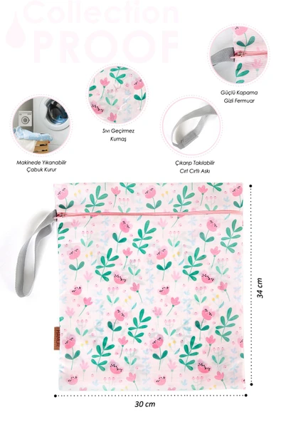 Proof Kirli Temiz Çantasi  Flowy - Resim 4