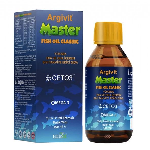 Argivit Master Fish Oil Epa ve Dha İçeren Balık Yağı 150 ml - 2