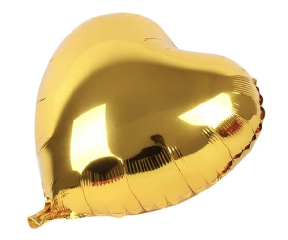 Brokoli Home 2 Adet Folyo Balon Altın Sarısı Gold Uçan Balon 45 Cm 18 İnç - 6