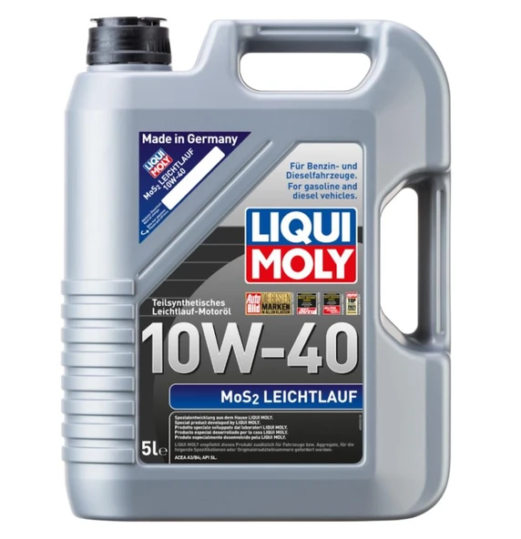 Liqui Moly Mos2 Leichtlauf 10W-40 Motor Yağı 5 Lt.