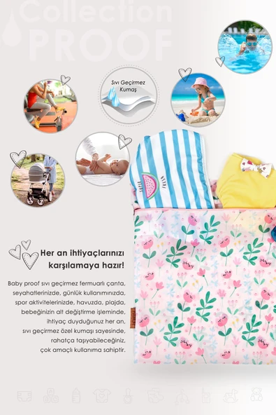 Proof Kirli Temiz Çantasi  Flowy - Resim 2