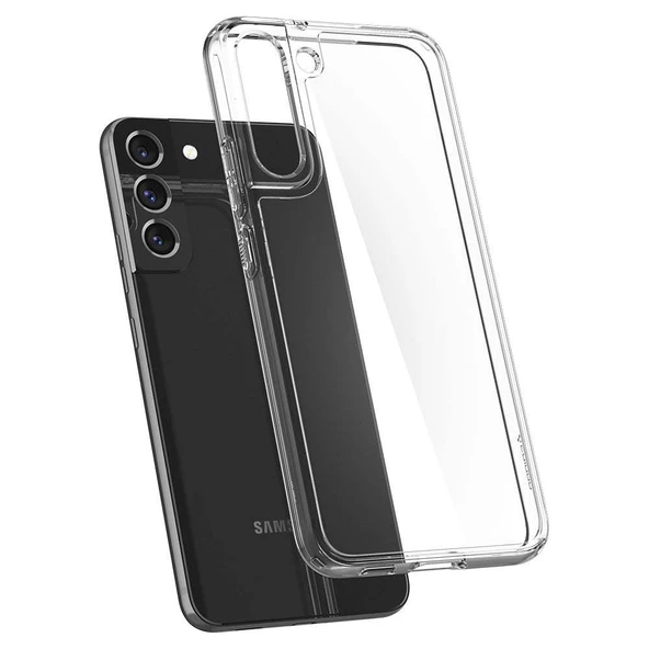 Spigen Galaxy S22 Plus 5G Kılıf, Spigen Ultra Hybrid Crystal Clear - 3