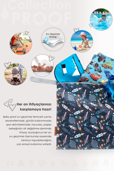 Proof Kirli Temiz Çantasi  Galaxy - Resim 2