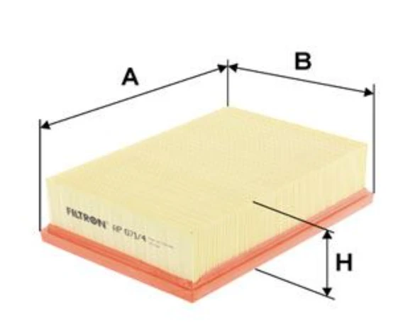 HAVA FİLTRESİ MOKKA / MOKKA X 14> 12> / TRAX 12> 1.4 1.6 A14NET B16DT ürün görseli 1