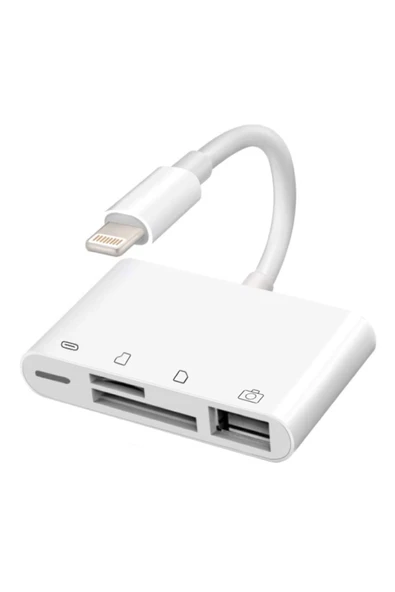 Concord Byl-108l Lightning To Gigabit Ethernet Usb Şarj Bağlantılı Dönüştürücü