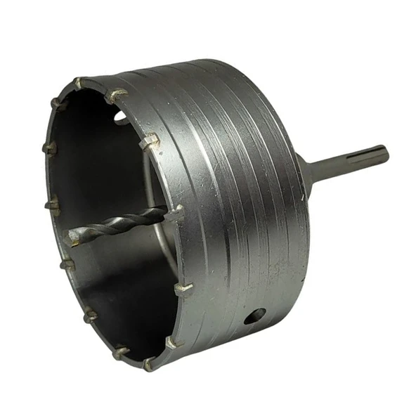 Adaptörlü Metal Sds Plus Elmas Panç Ø 120 mm Çap Delik Oyuk Açma Delme Buat Açma Testeresi 1 Adet - 6