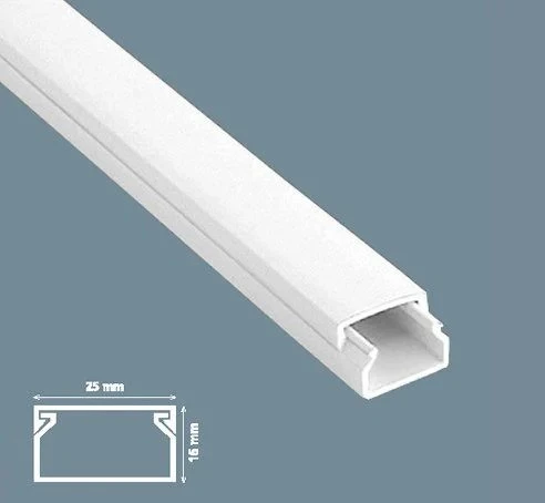 25X16 YAPIŞKANLI PLASTİK KANAL BEYAZ