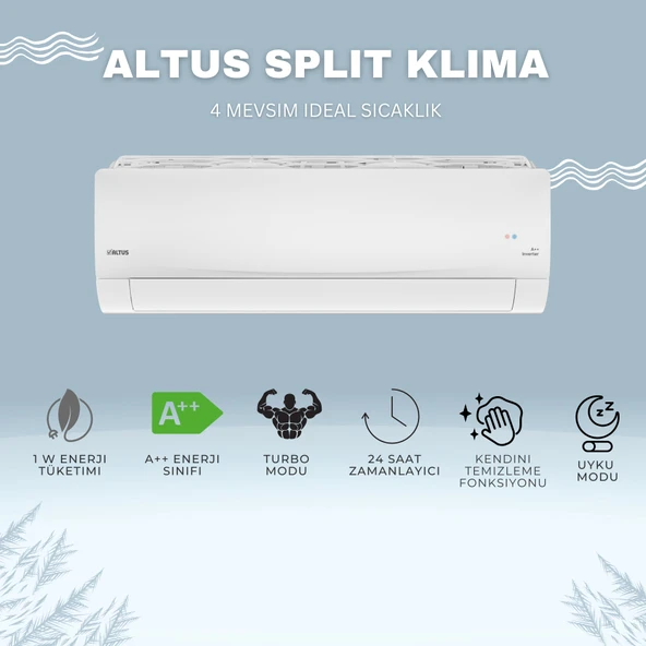 Altus ALK 1840 18000 BTU A++ Duvar Tipi Inverter Split Klima - 2