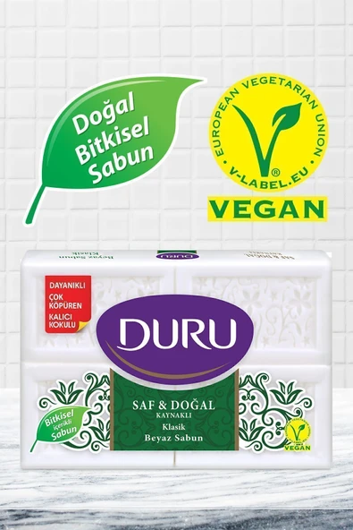 Dalan Saf Beyaz Klasik Sabun 3 X 600 gr - Resim 2