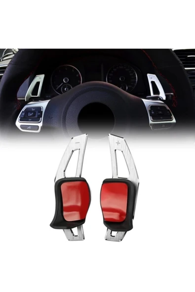 YıldızTuning Vw Golf 5 Mk5 F1 Paddle Shifter Direksiyon Kulakçık Vites Uyumlu