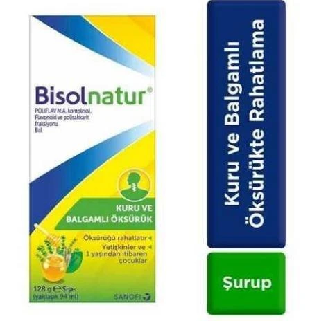 Bisolnatur Bitkisel Şurup 128 gr