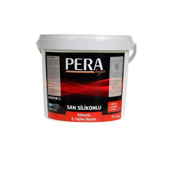 PERA San Silikonlu İç Cephe Boyası 20Kg Deniz Kabuğu