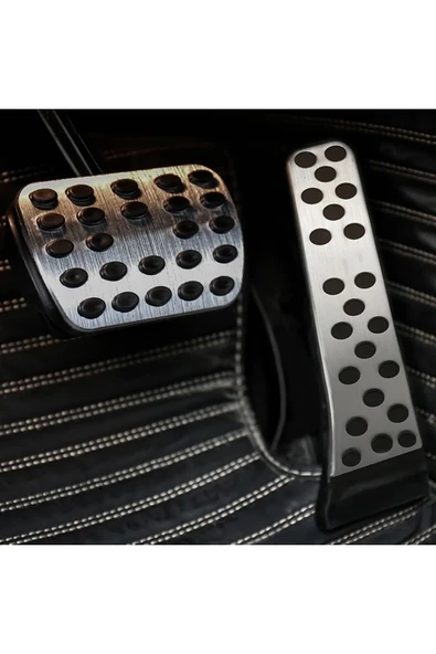 YıldızTuning Mercedes E W211 2002-2009 Otomatik Metal Pedal Seti - 3