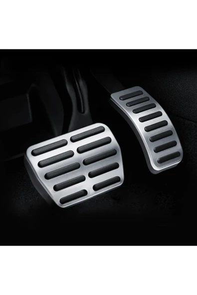 YıldızTuning VW Polo 6R İbiza 6J Fabia Otomatik Metal Pedal Seti - 2