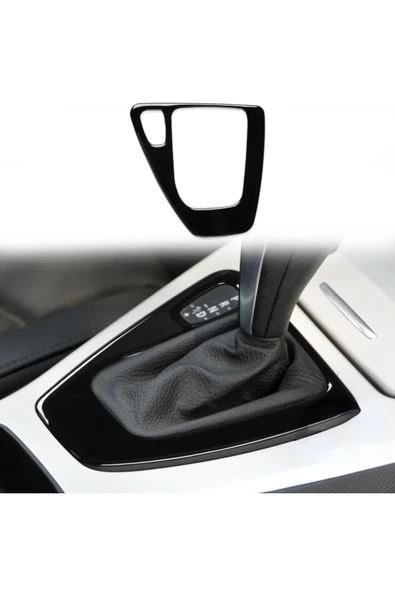 YıldızTuning Bmw E90 E92 E93 Vites Çerçevesi Parlak Siyah Alt Kısım Kaplama