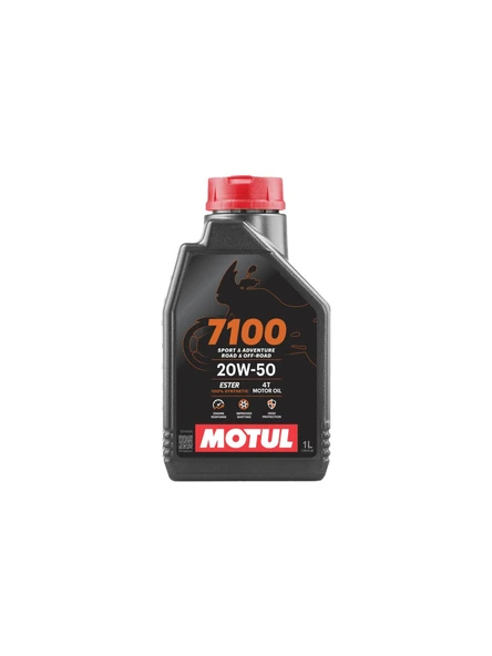 MOTUL 7100 20W-50 4T 1L - Resim 2