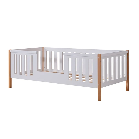 Montessori Karyola, Berlin Mdf Montessori Yatak - Ceviz - 3