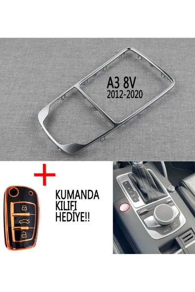 YıldızTuning Audi A3 8v Vites Çerçeve Panel Trim 8v0864260