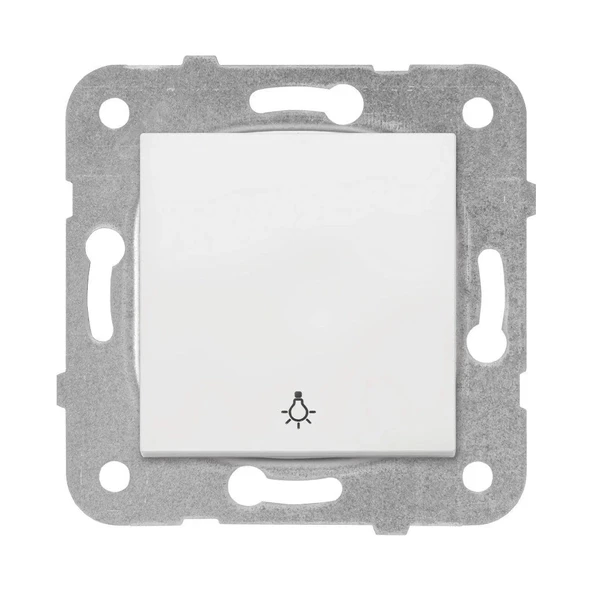 Viko Meridian/ Karre Beyaz Light Anahtarı (Mek+Düğ/Kap.) Çerçeve Hariç 90967003