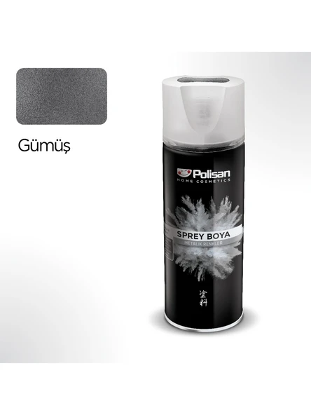 Polisan Metalik Gümüş Sprey Boya 400 ml