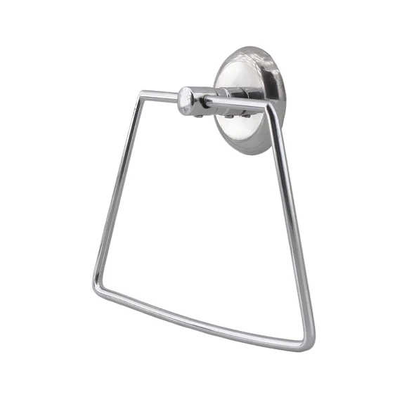 Metal Bez Havluluk Aparatı Lavabo Banyo Mutfak Aparat Standı Bez Havlu Askısı Vidalı Krom Paslanmaz - 4