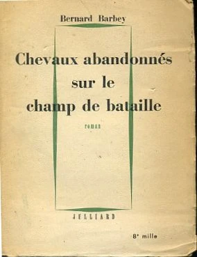 Chevaux Abandonnes Sur Le Champ De Bataille