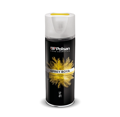 Polisan Sprey Şeffaf Mat Vernik 400 ml