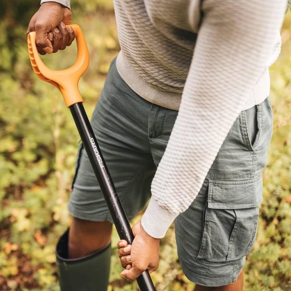 Fiskars 1066716 Solid Sivri Uçlu Çok Amaçlı Kürek - 6