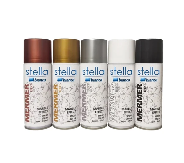 Bianca Stella – Mermer Efekt Sprey Bakır 200 ml