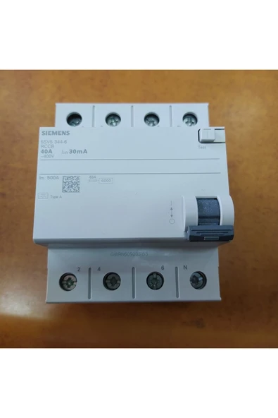 Siemens 4x40 30ma Sigorta