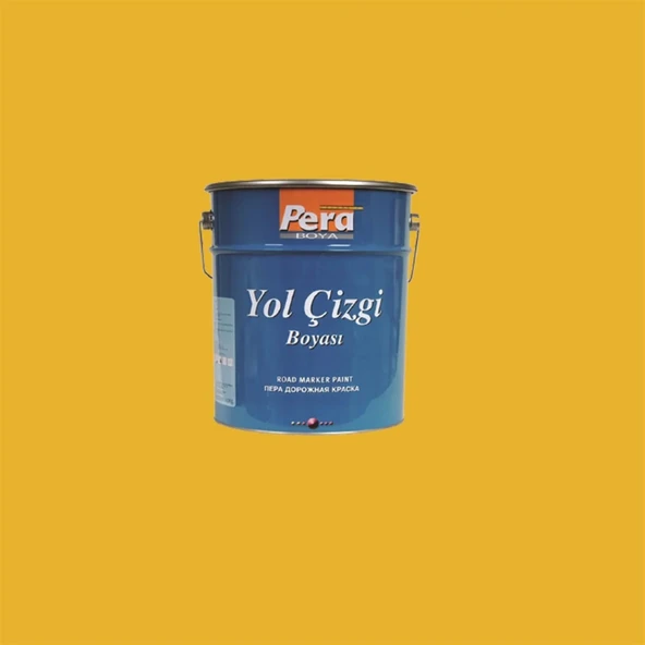 Pera Yol Çizgi Boyası 20 KG Sarı