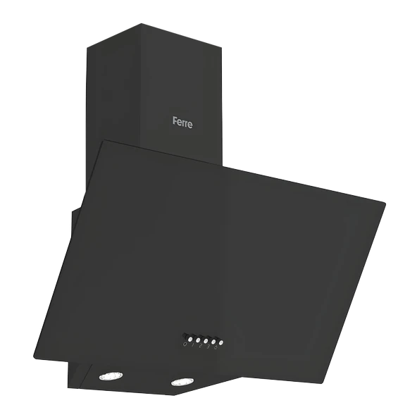 Ferre QBL62CB - SS206 -D087 60 Cm Beyaz Cam Turbolu Ankastre Set -Yeni 2025 - Resim 4