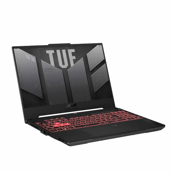 Asus Tuf Gaming A15 FA507NV-LP104 AMD Ryzen 5 7535HS 16GB 512GB SSD RTX4060-8GB 140W Dos 15.6" 144Hz FHD Taşınabilir Bilgisayar - 2