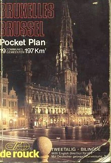 Bruxelles Brussel Pocket Plan