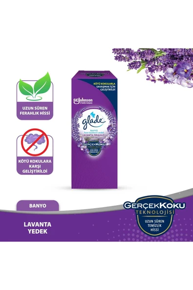 Banyo Hava Tazeleyici Yedek Lavanta Ferahlığı 10 ml